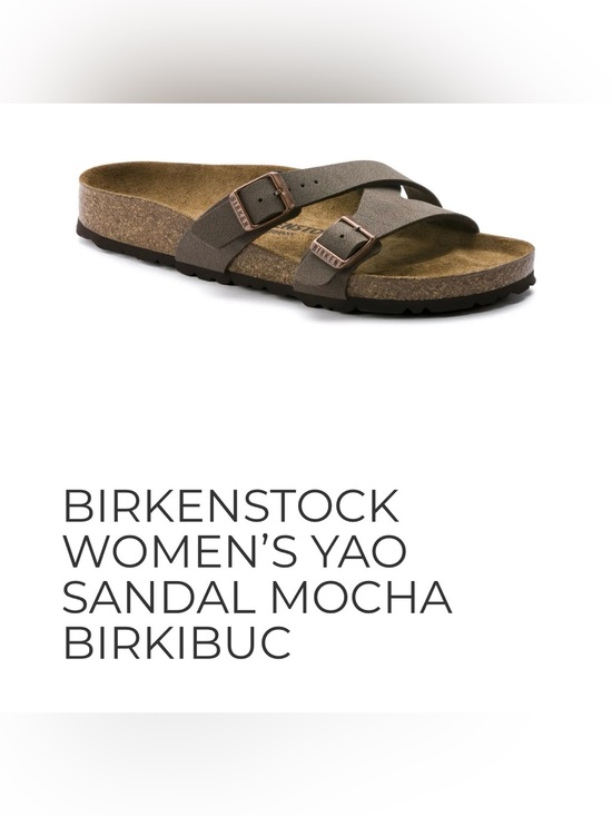 Birkenstock Shoes - Birkenstock Women's Yao slides w/asymmetric strap ,  NEW without tags ..
size 37